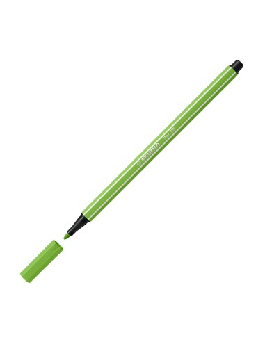  C/10 rotulador stabilo pen 33 verde claro nº16 punta 1,0mm 